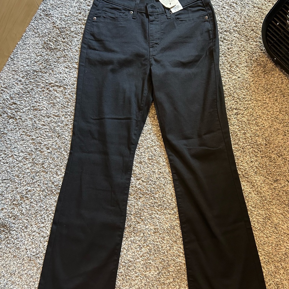 Women’s Levi’s Bootcut Black Jeans